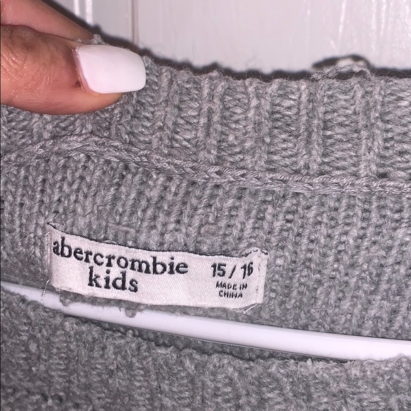 Gray sweater dress from Abercrombie - Picture 4 of 5